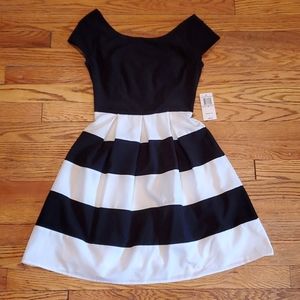 B. Darlin black & white dress size 0